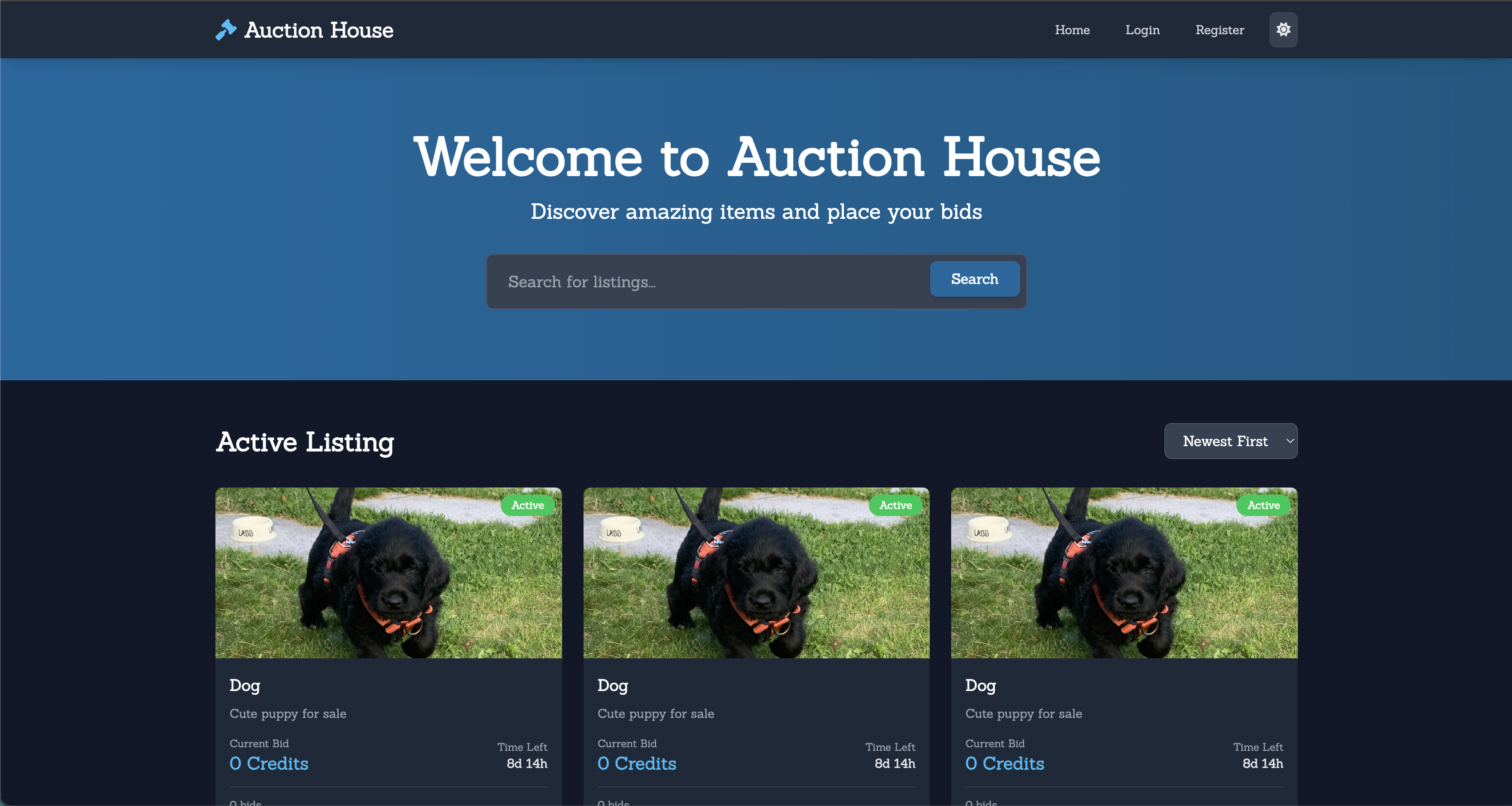 Auction House screenshot
